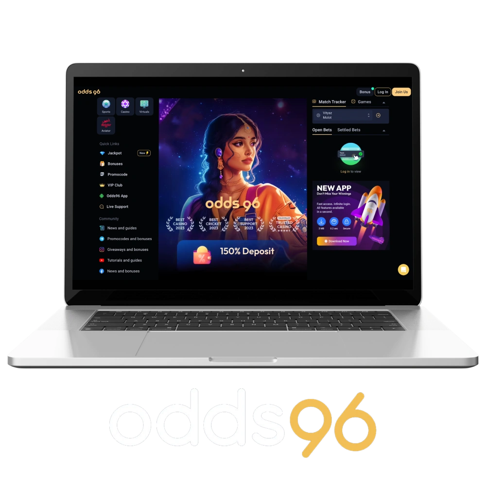 Explore the various gaming and betting opportunities available at Odds96.