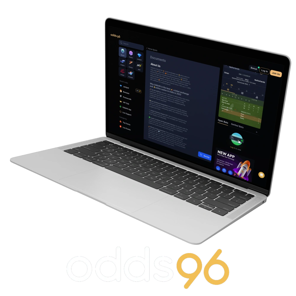 Which licensing authority regulates the Odds96 online casino?