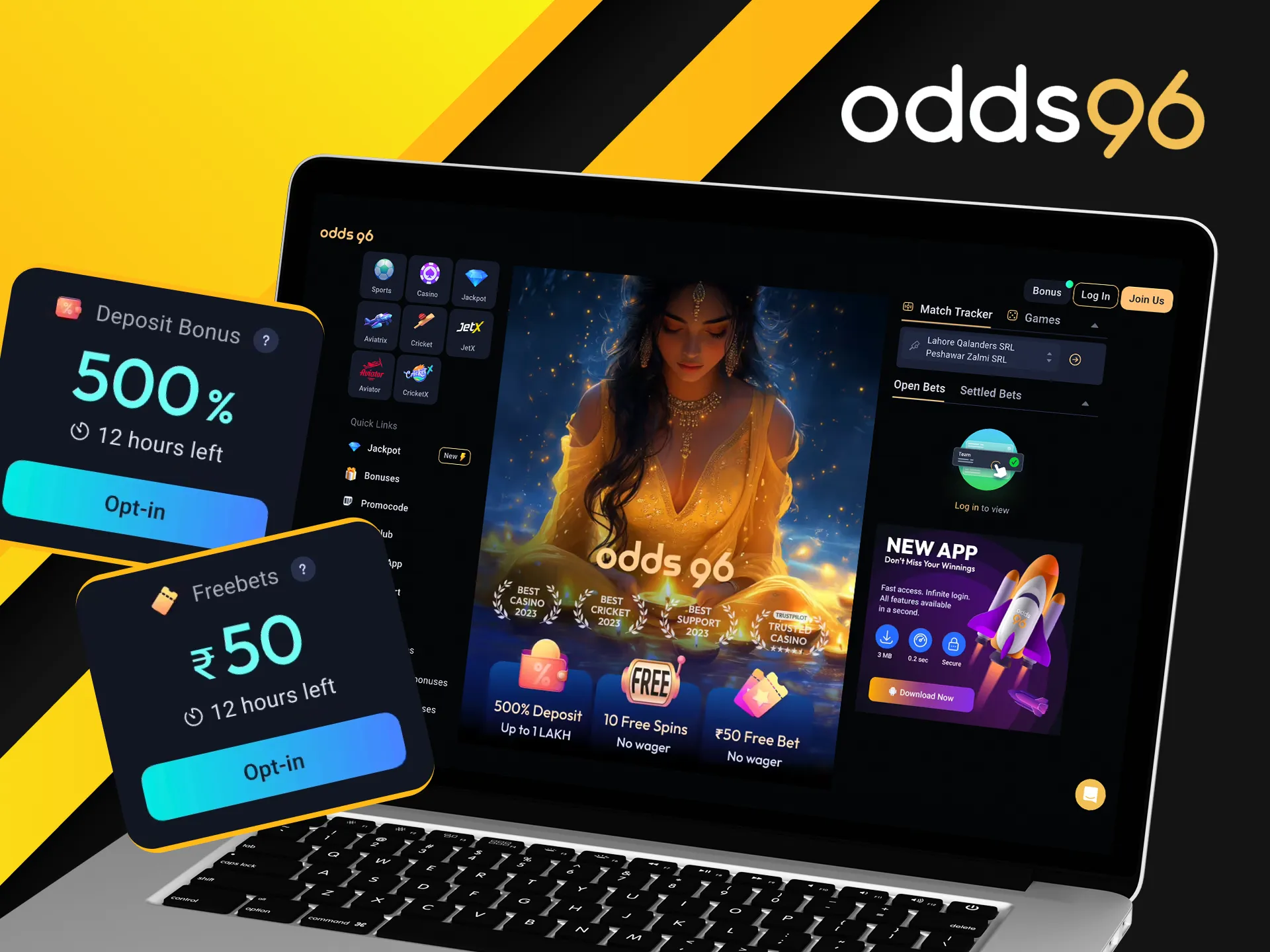 What are the rules for withdrawing winnings earned through bonuses at Odds96?