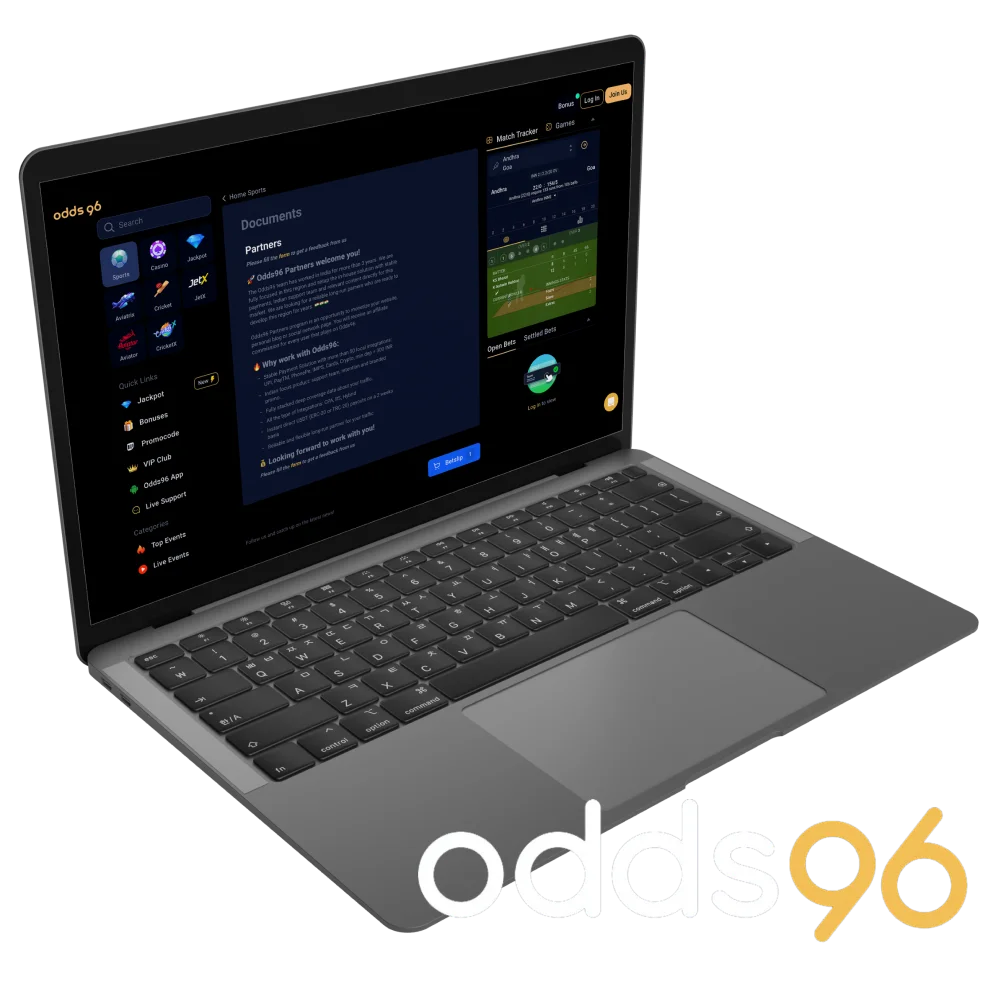 Odds96 online casino is currently inviting new members to join its Affiliate program.