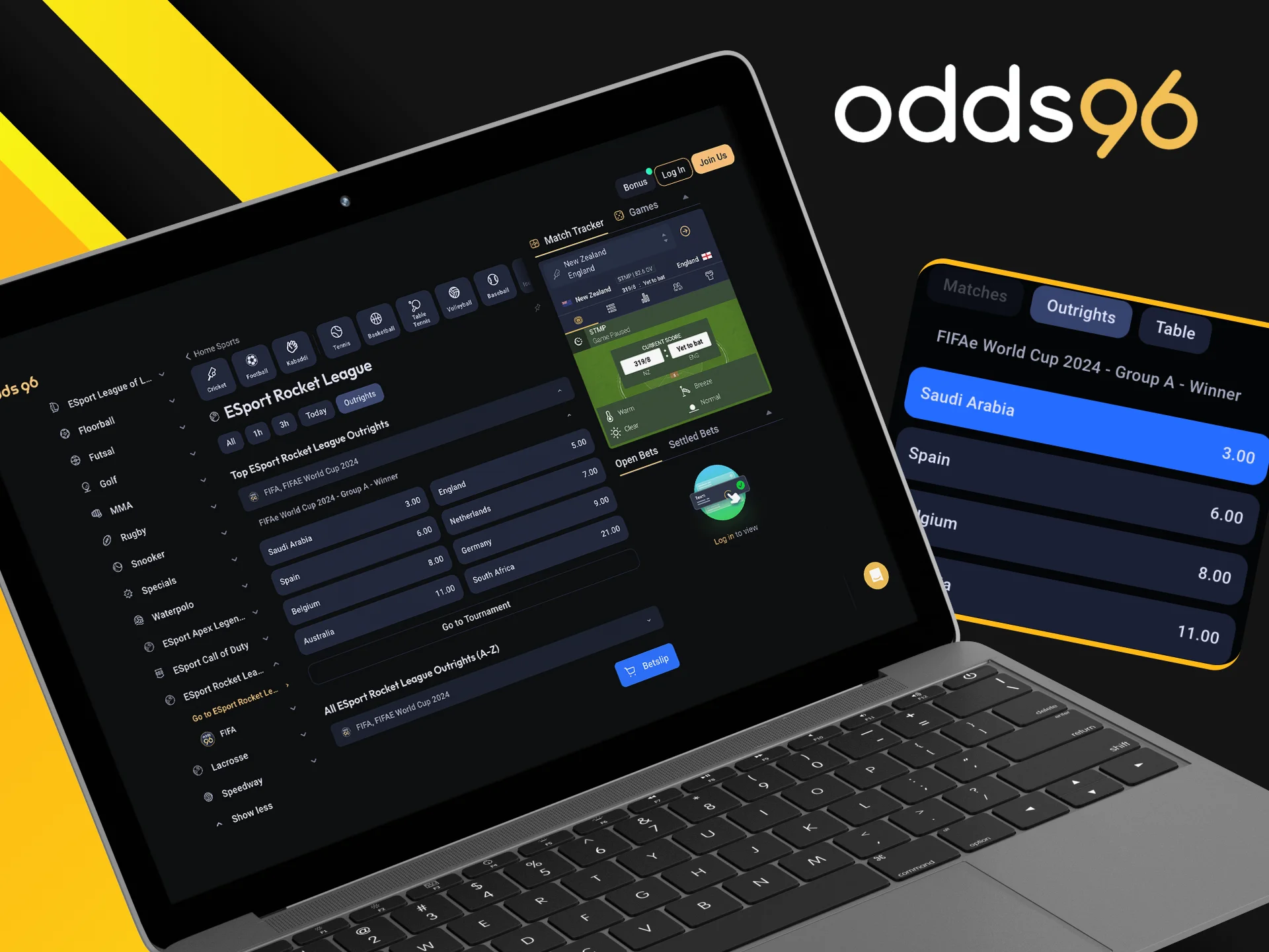 We've put together some professional advice to help you navigate eSports betting at the Odds96 online casino.