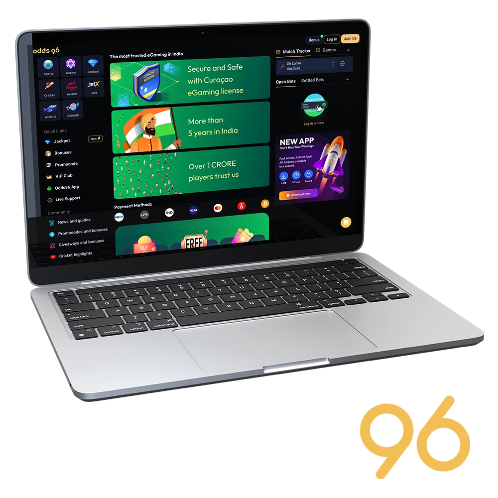 When you choose Odds96, you are using a betting and casino platform that prioritizes security and operates under a legal license.