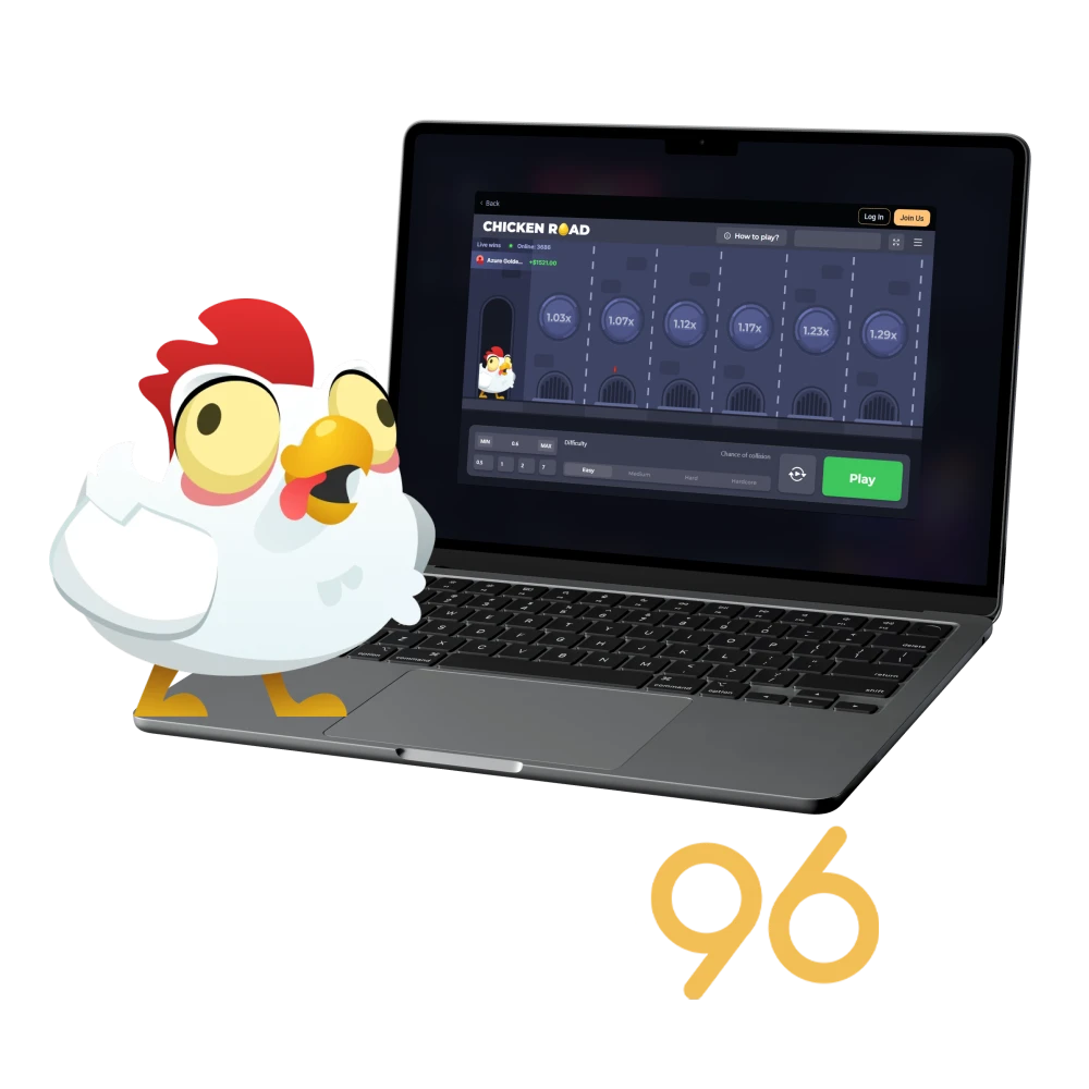 Dive into the action and enjoy Chicken Road directly on the official Odds96 site.