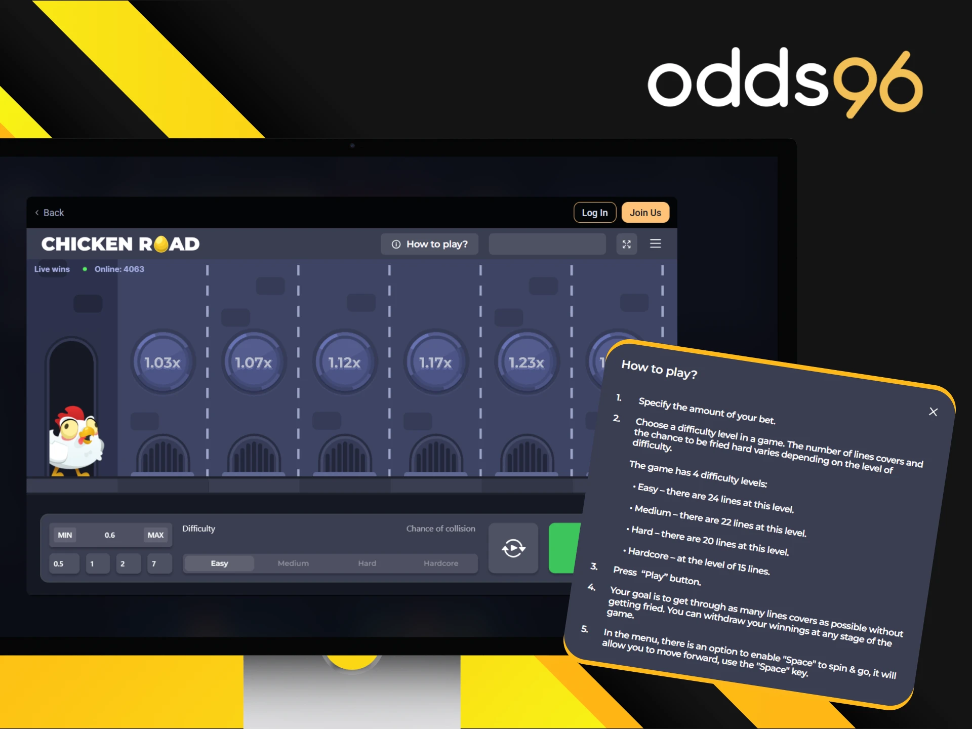 Review the Chicken Road Guidelines at Odds96.