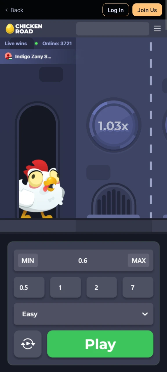 Join Odds96, play Chicken Road, and chase those big wins.
