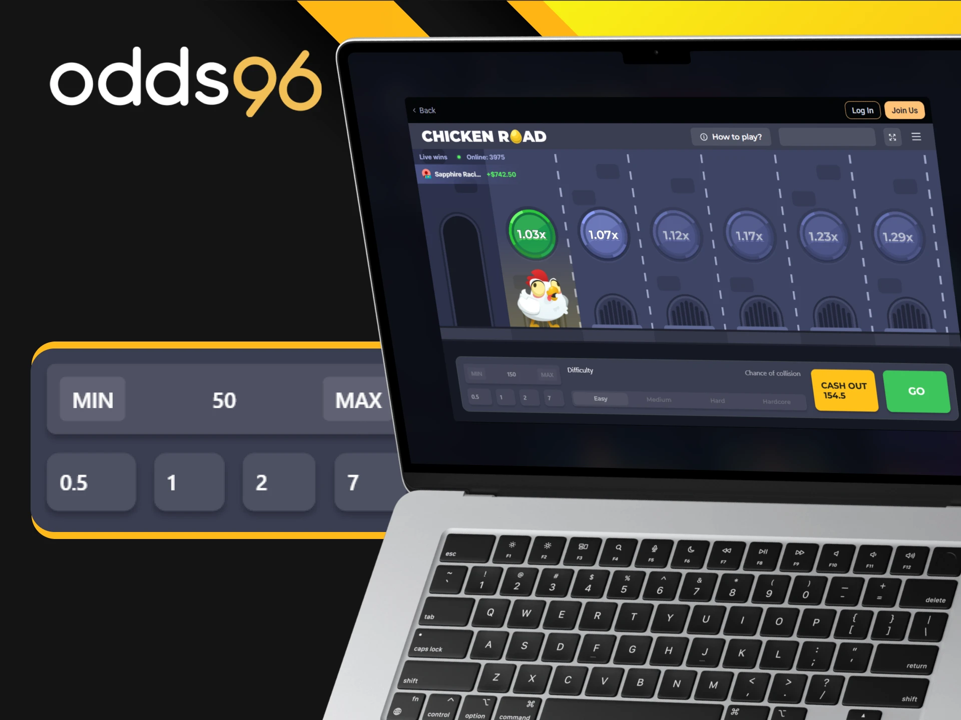 Explore Winning Strategies for Chicken Road at Odds96.